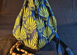 Palm leaves japa bag